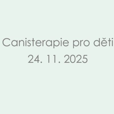 Canisterapie pro děti