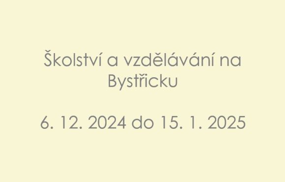 Amos na výstavě „Školství a vzdělávání na Bystřicku”