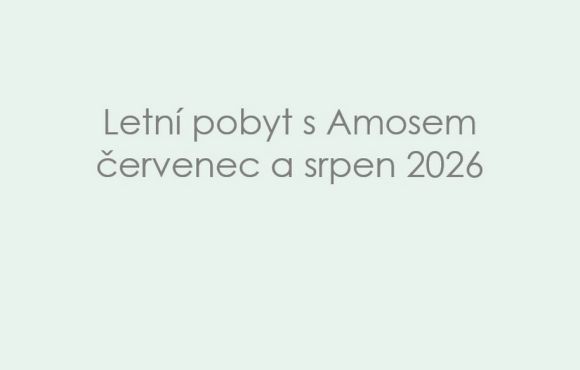 Pozvánka na letní pobyt s Amosem 2026